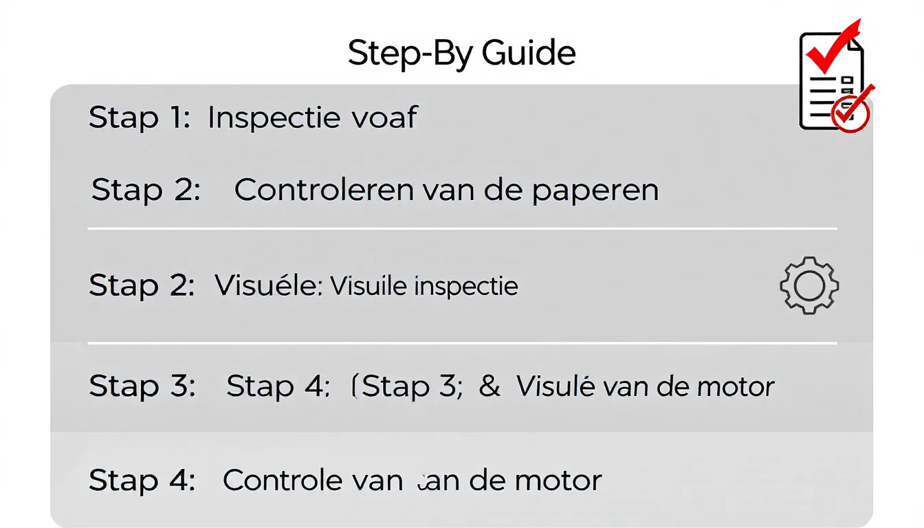 Stappenplan bij ontdekking van verborgen gebreken in een tweedehands auto.