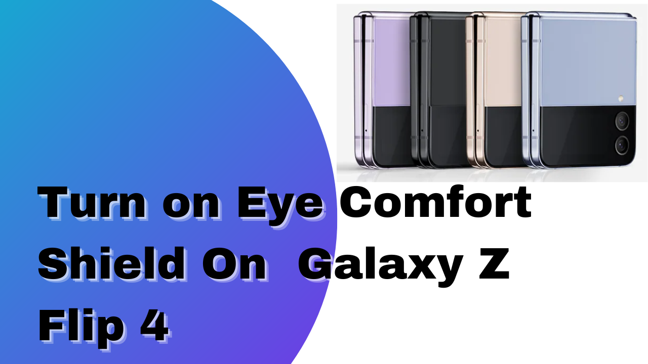 activate Eye comfort shield