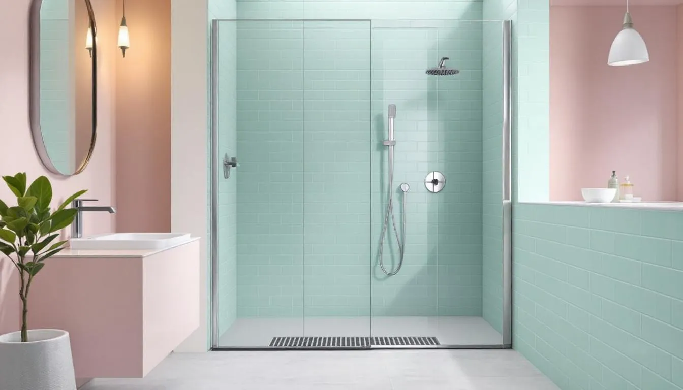 Innovative shower designs that maximize space and style.
