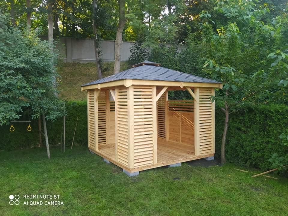 Mała altana ogrodowa Sosnowiec 3x3 m ALTANY NA 5