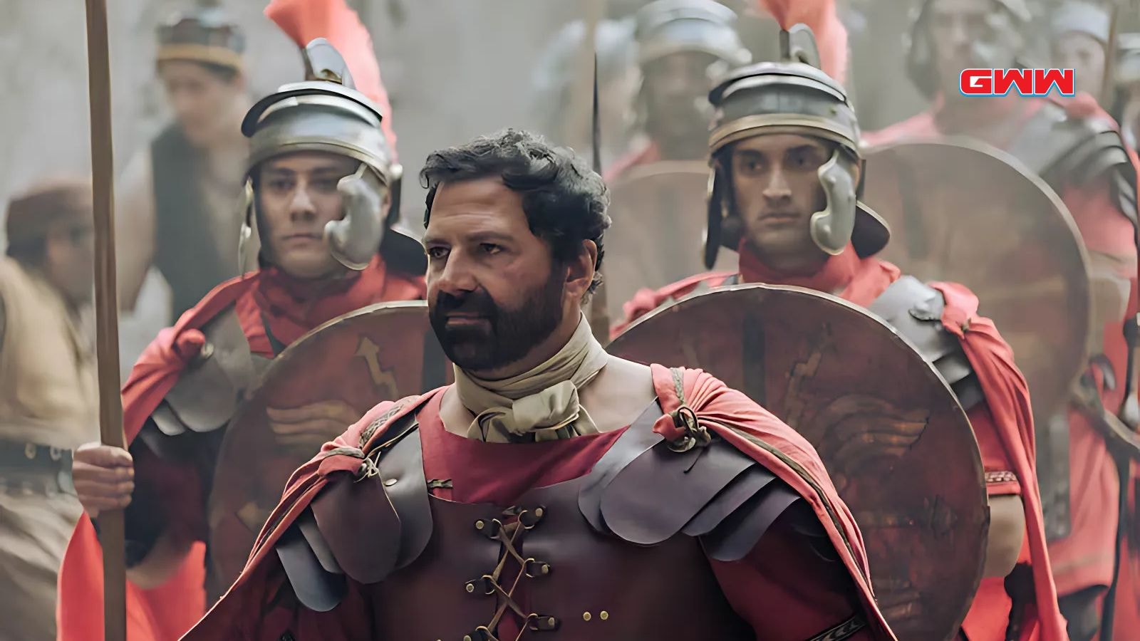 Elijah Alexander as Atticus Aemilius in The Chosen season 5