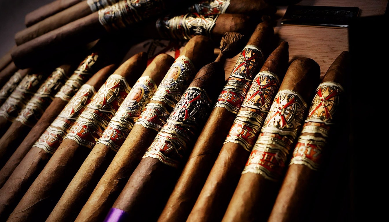 An array of notable cigars from the Arturo Fuente collection.