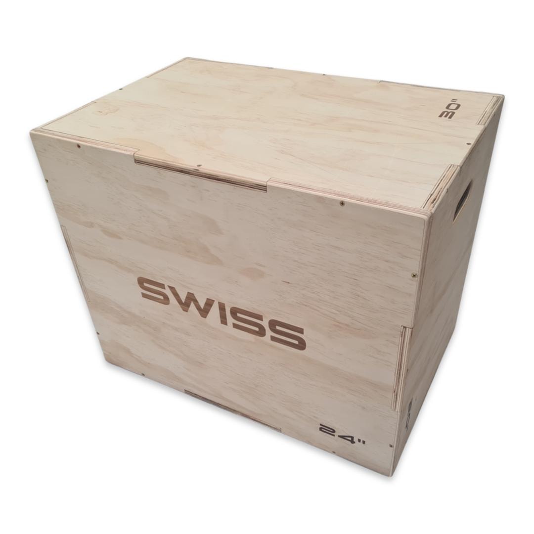 wooden plyo box