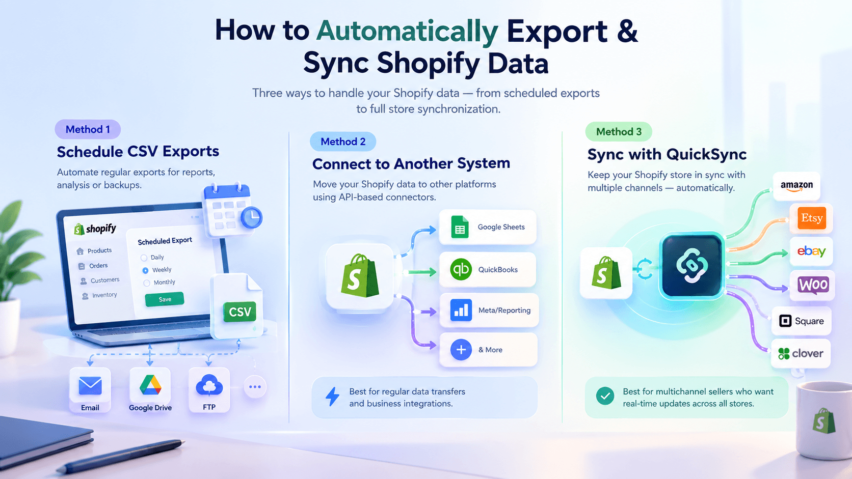 Shopify Data Export: How to Export, Sync & Transfer Store Data