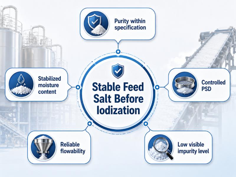 Salt Purity Iodized Salt Manufacturing Process: Dosing, Mixing, Equipment & Line Design