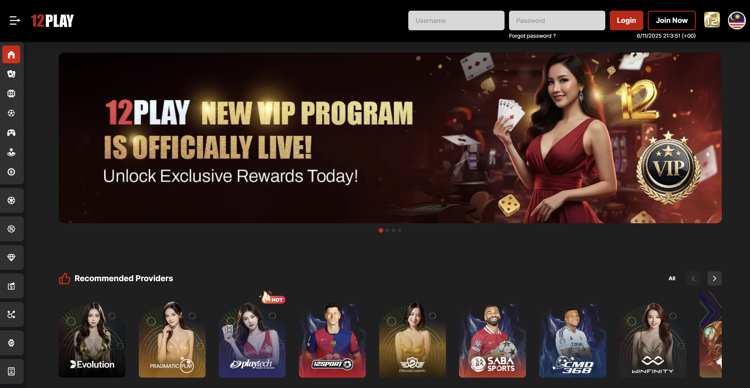 Top online casino for Malaysians