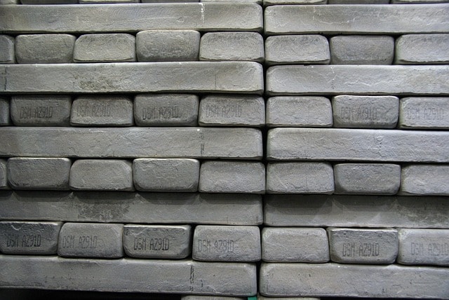 Magnesium ingots