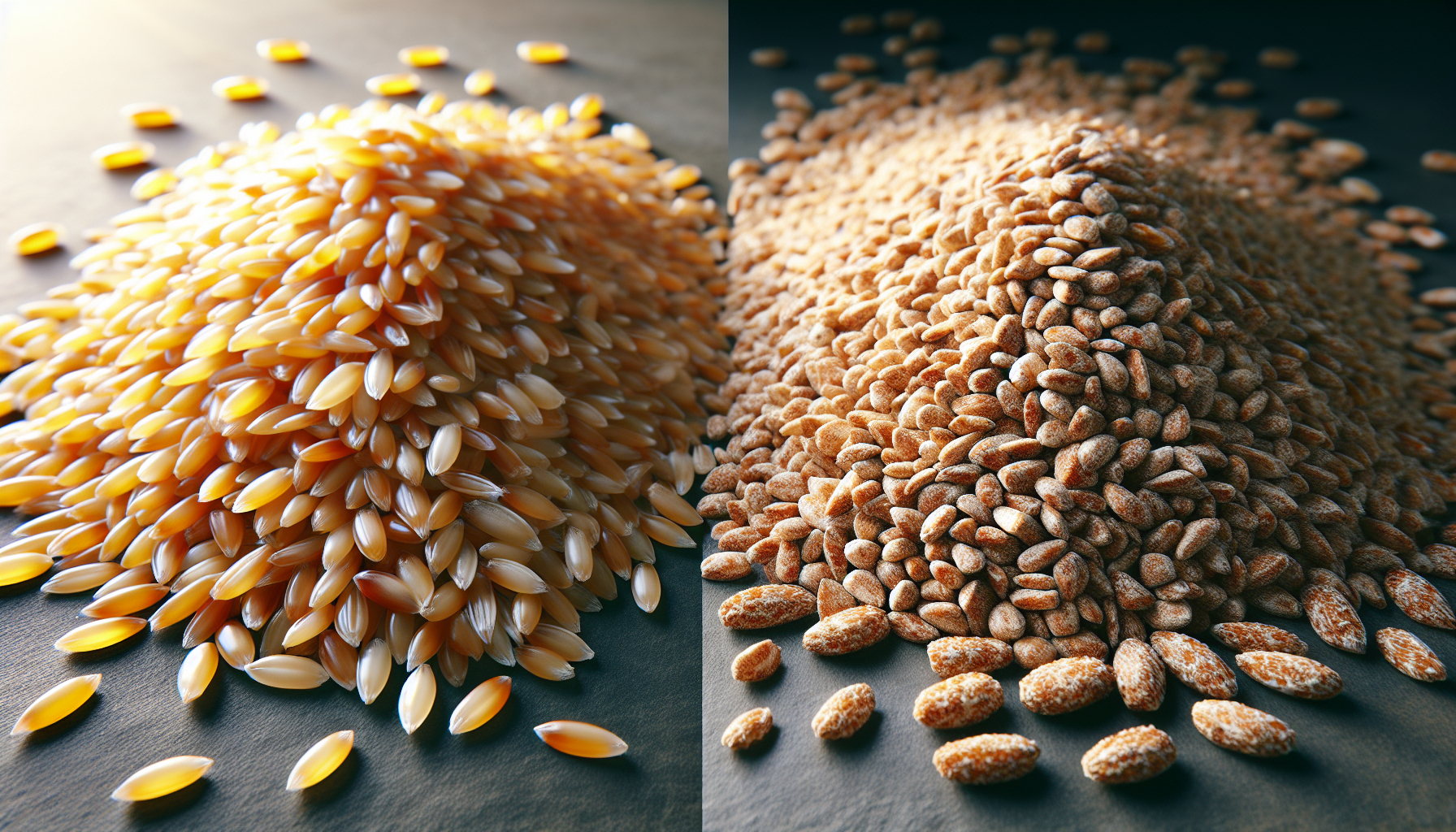 Comparison of nutrient-rich high test weight grains with lower test weight grains