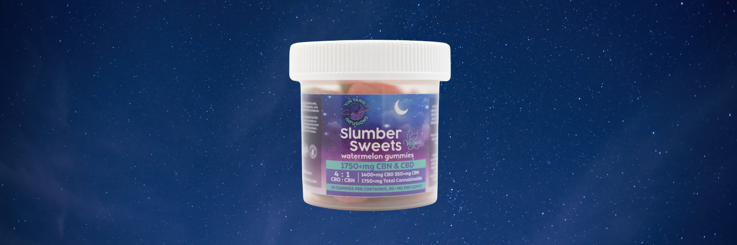 Ingredients for making Slumber Sweets CBN gummies