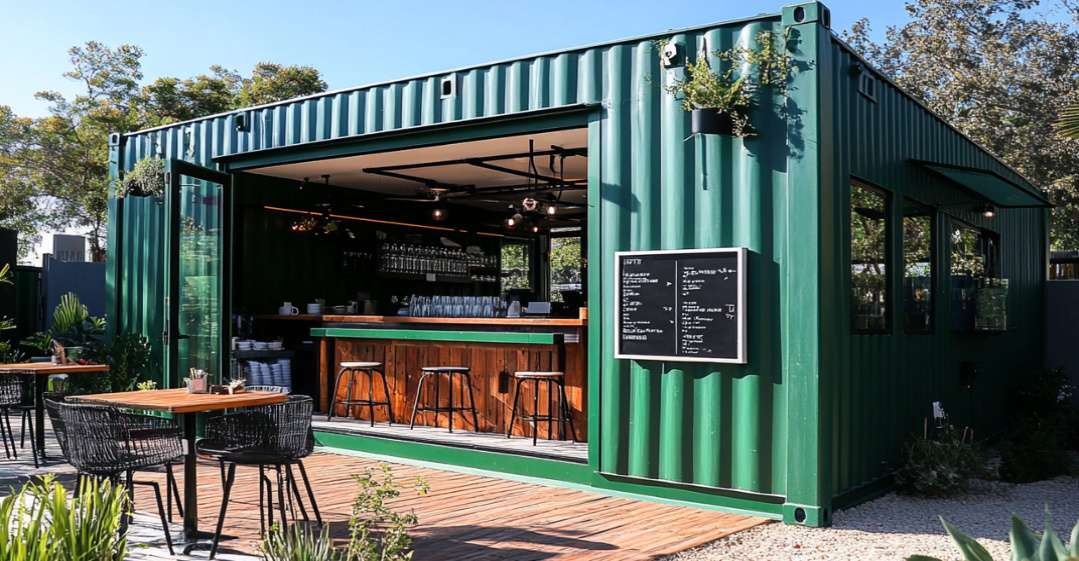 Mobile Container Cafe