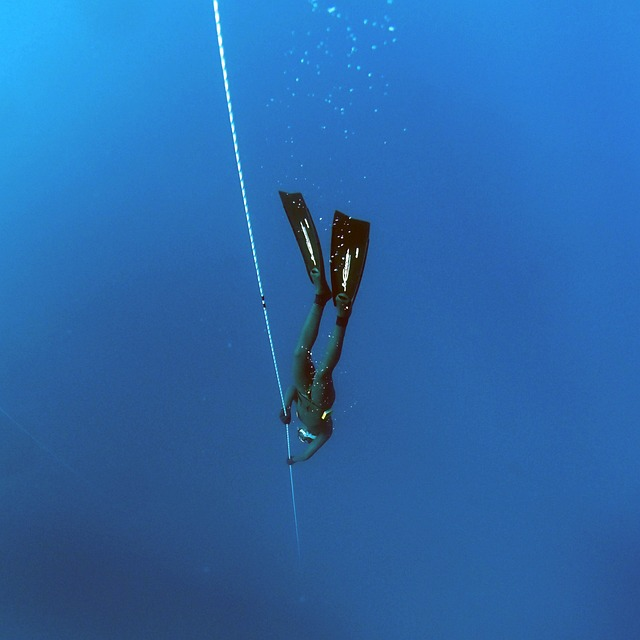 freediving, deep, underwater