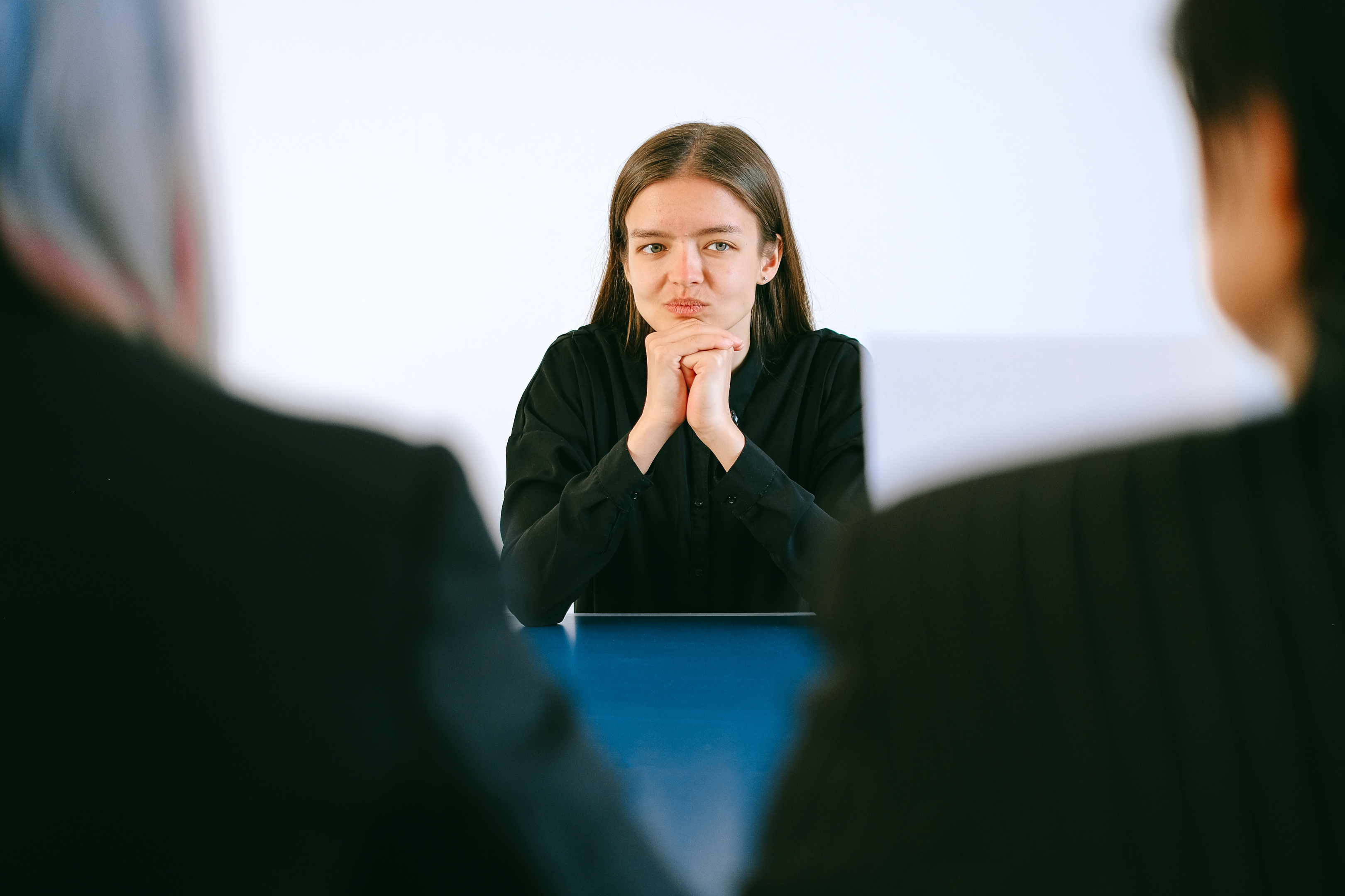 Interview woman