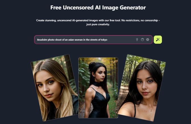 Nastia: Free Uncensored AI Image Generator