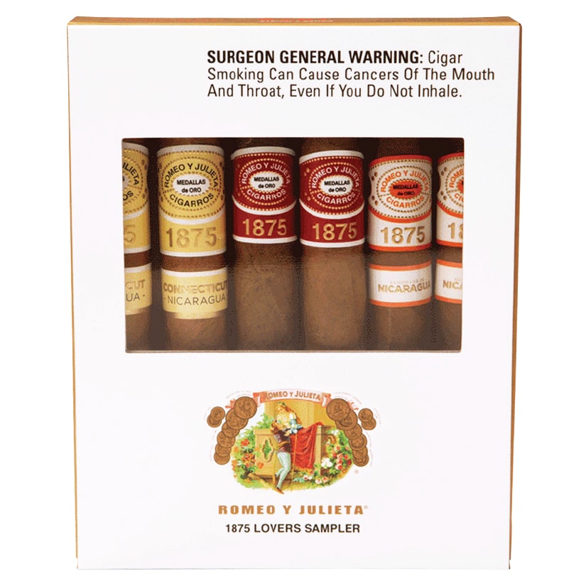 Romeo 1875 Lovers Sampler - Best for traditional smokers