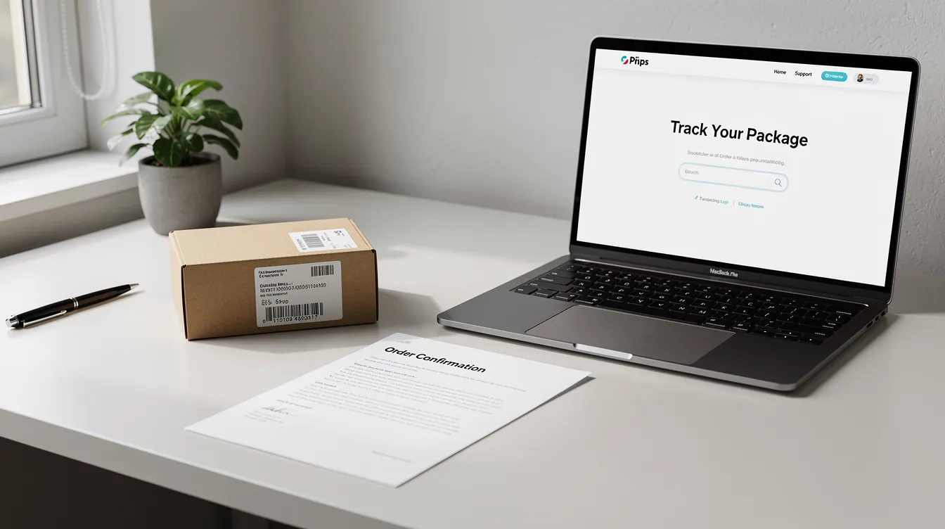 The image depicts a neatly organized home desk featuring a small package, a printed document, and a laptop displaying a website. This setup suggests a workspace that could be used for researching legal aspects of medical cannabis, including the legal status of THCA in New Hampshire and its implications for medical marijuana patients.