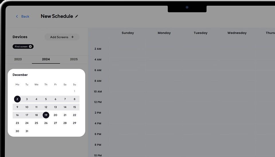 What is DOOH Digital Signage? 7 content scheduling flexibility