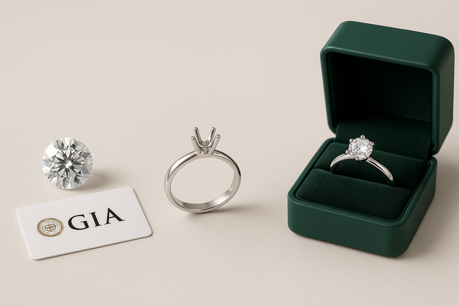 Tobulas sužadėtuvių žiedas – išsirink deimantą, žiedo modelį ir miegaukis rezultatu