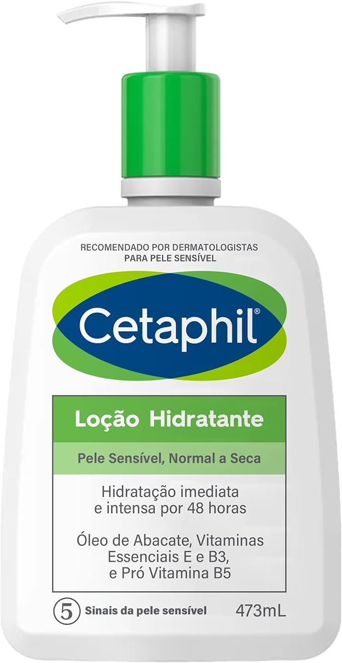 Loção hidratante da Cetaphil. Fonte da imagem: site oficial da marca. 