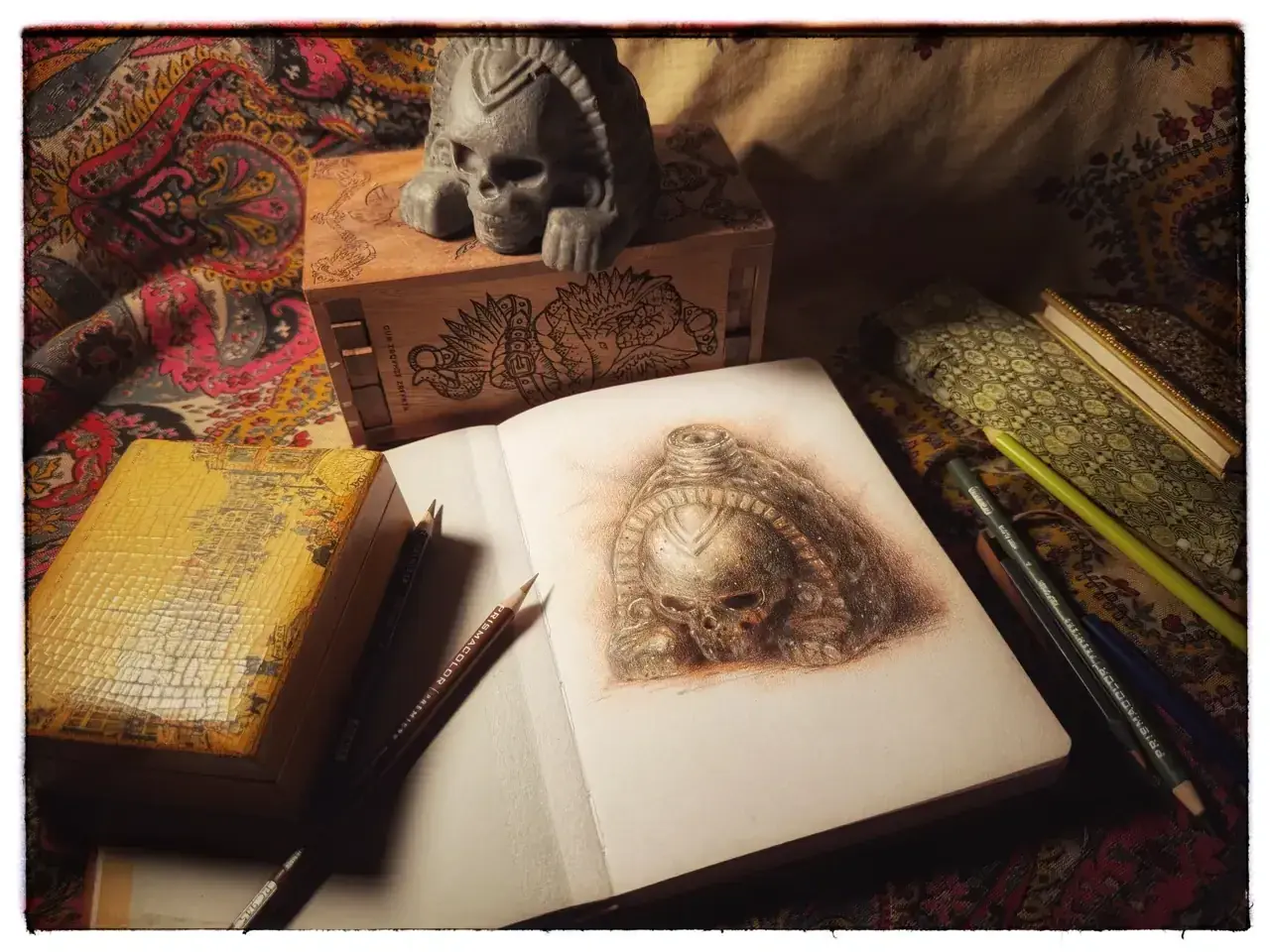 Artist Lisa Mitrokhin's personal journal.
