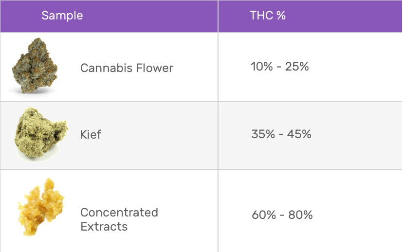 THC Percentage