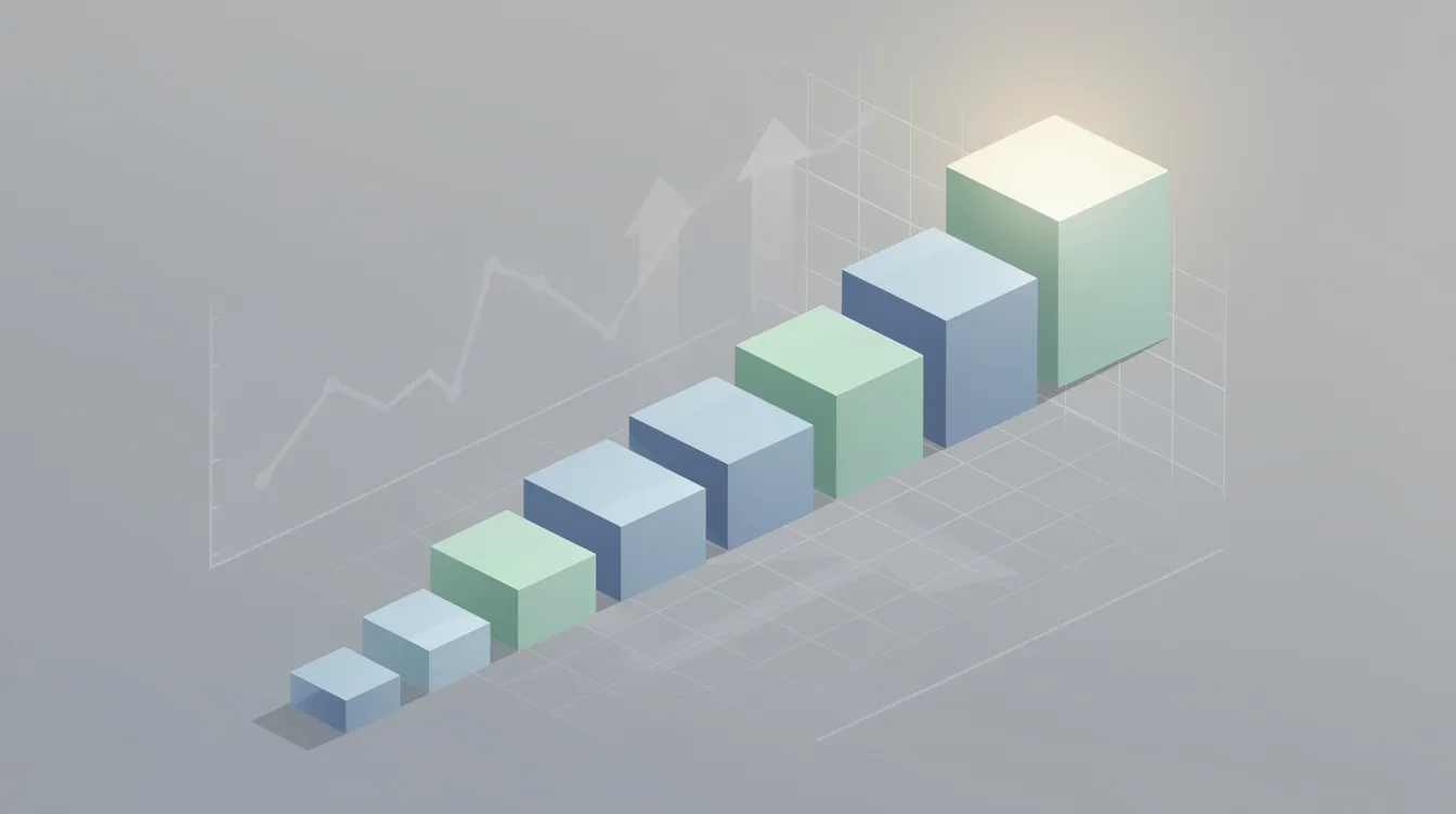 The image depicts a staircase ascending upward, symbolizing the progression of income growth in a dropshipping business. Each step represents key factors such as profit margins, pricing strategy, and marketing efforts that contribute to building a profitable online store.
