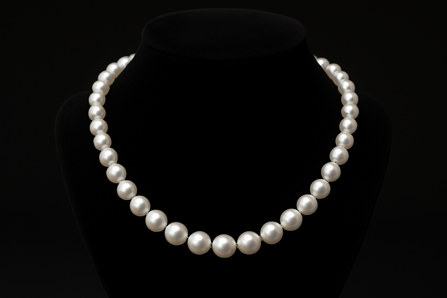 Prabangus Akoya perlų vėrinys