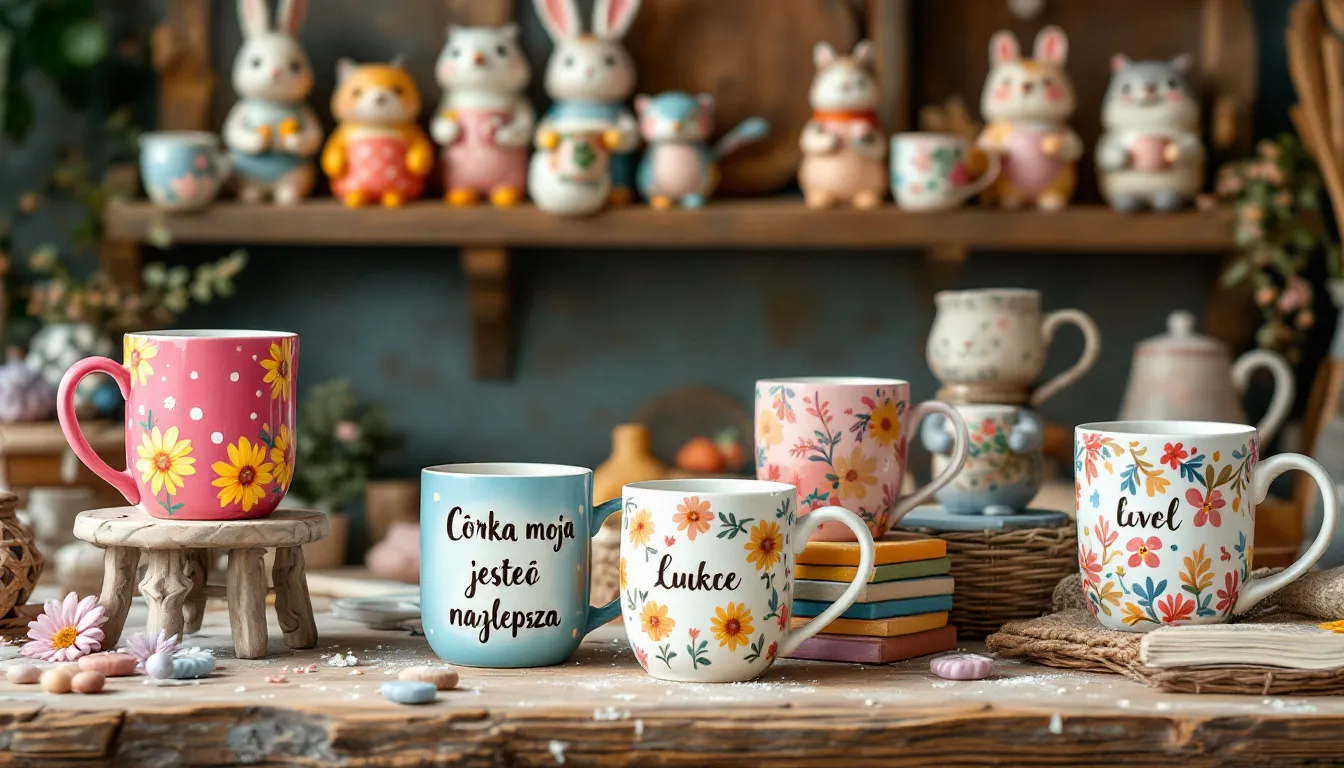 Różne okazje do wręczenia personalizowanego kubka jako prezent.