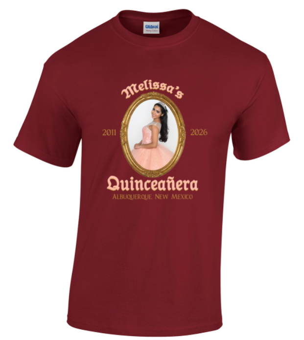 Quinceanera Custom Photo 15th Birthday