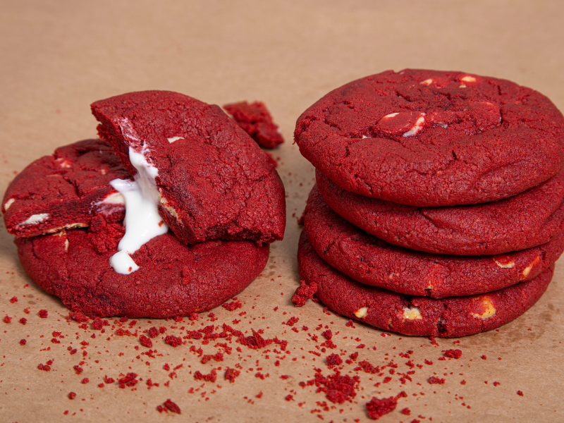 Red Velvet Cookies - Gluten-Free Christmas Cookies