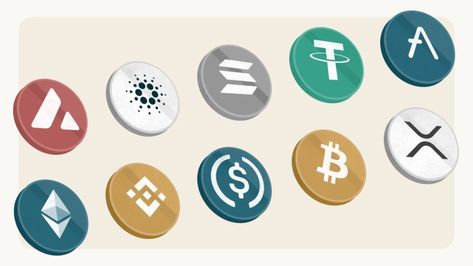 The image depicts digital cryptocurrency coins floating, symbolizing the growing crypto market and its potential for institutional adoption and decentralized finance innovations. This visual representation highlights the dynamic nature of digital assets and the future of crypto projects in a rapidly evolving financial landscape.