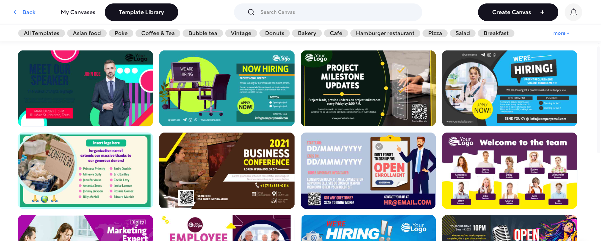15 Powerful Street Advertising Ideas 16 create or customize content with aiscreen templates