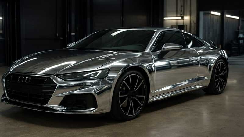 Chrome wraps offer a highly reflective and mirror-like finish