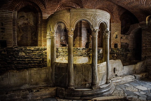 catacomb, ancient, architecture