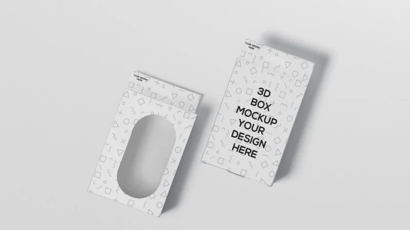 Window box packaging design 