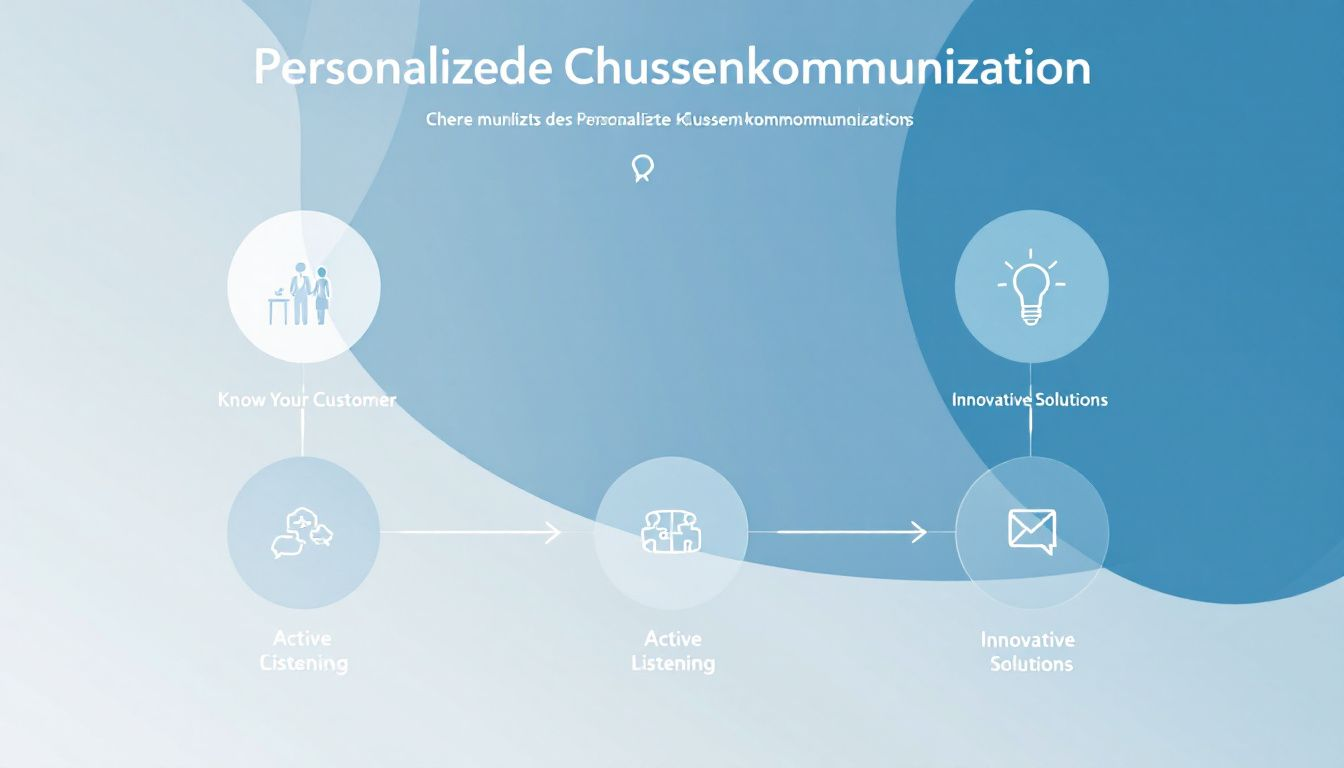 Personalisierte Kundenkommunikation im Kundenbeziehungsmanagement.