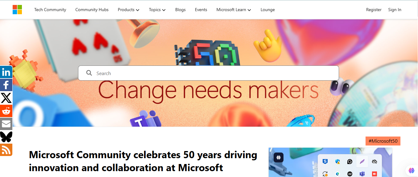 Microsoft Tech Community