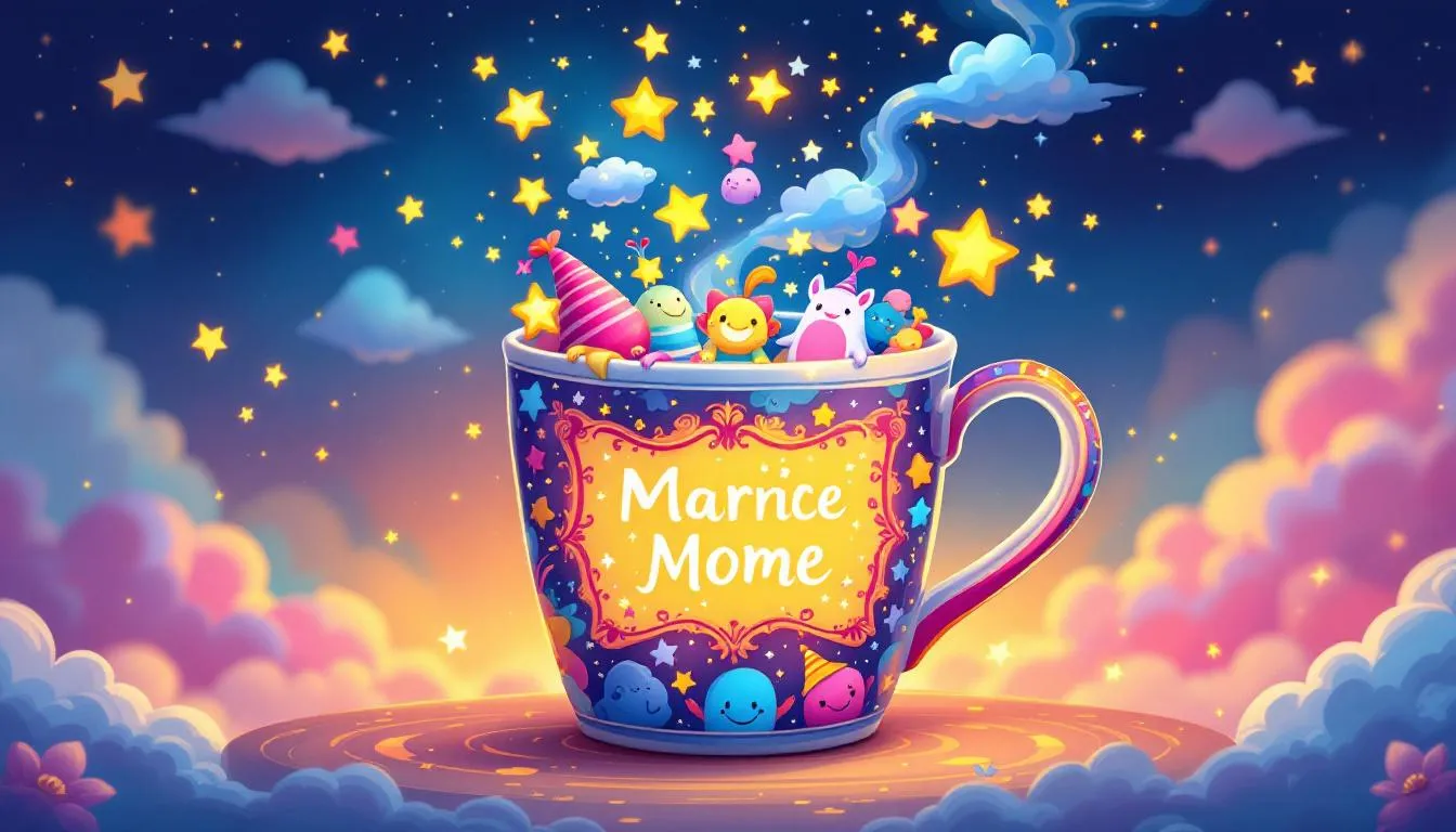 A personalized mug that brings daily joy with its unique design.