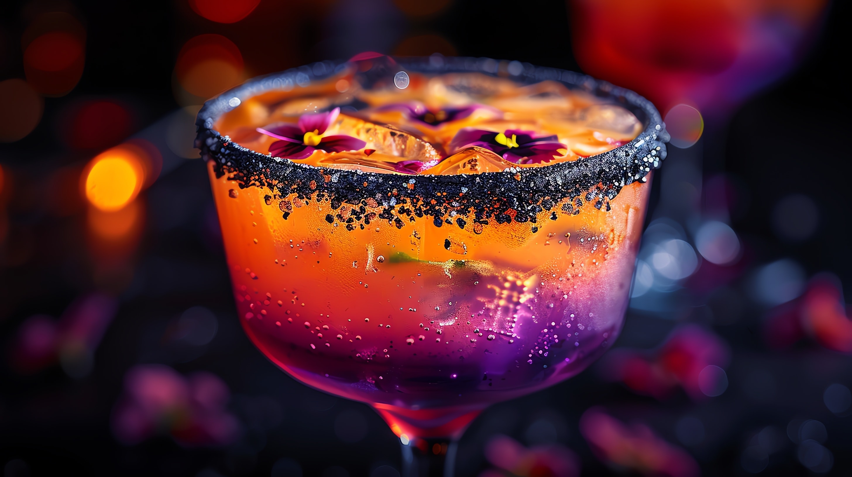 A Few Drops Of Food Coloring Can Instantly Add Eerie Drama To Your Drink.