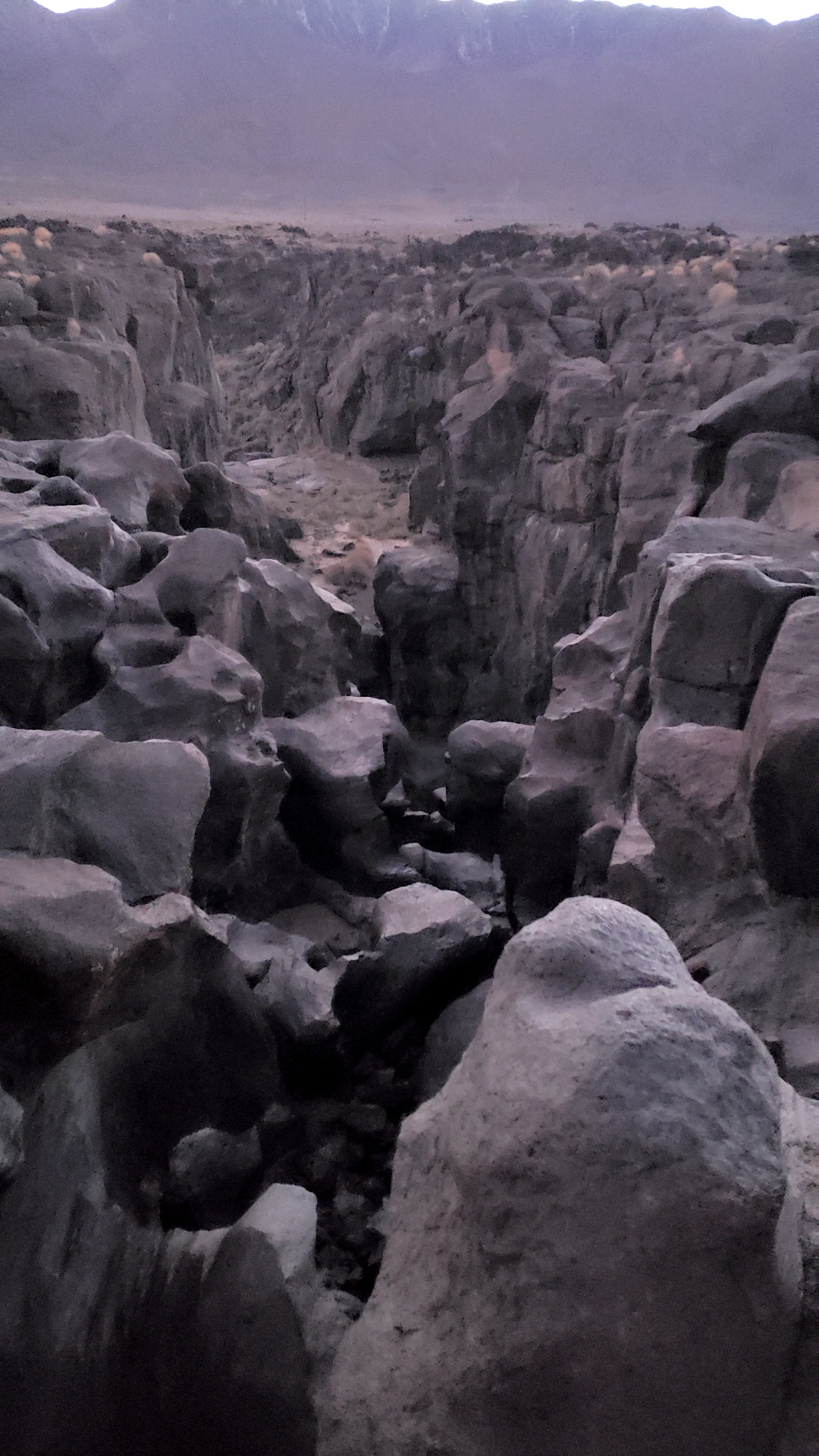 Fossil Falls Eastern sierra