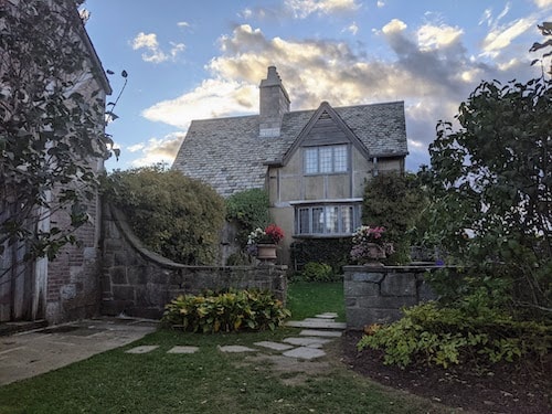 The home at the center of Topsmead State Forest is on the National Register of Historic Places