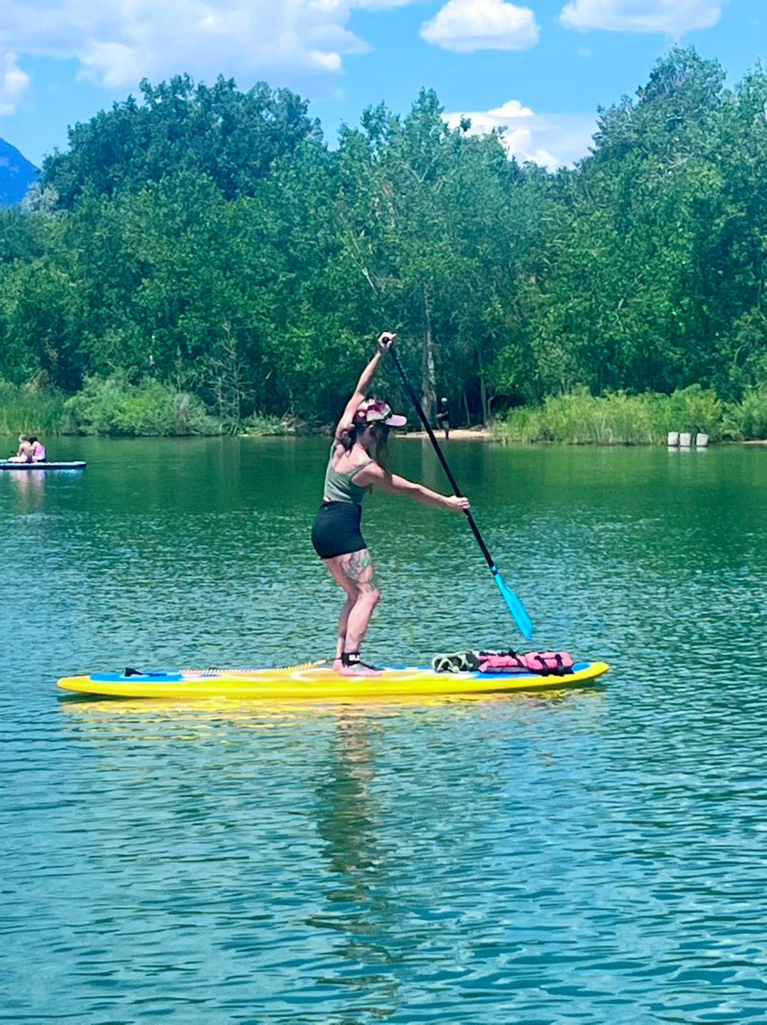 inflatable paddle board