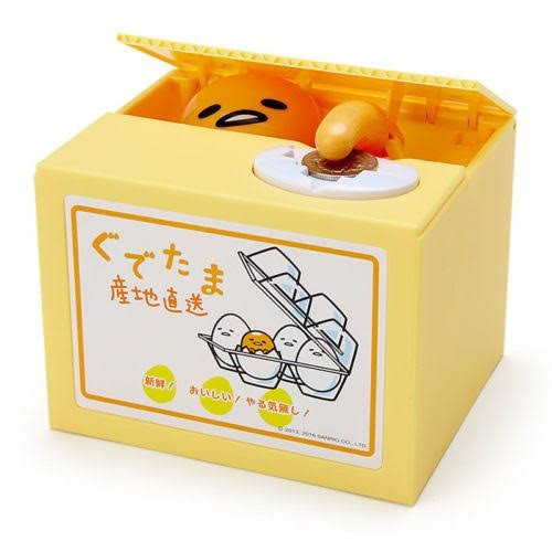 Gudetama Coin Bank