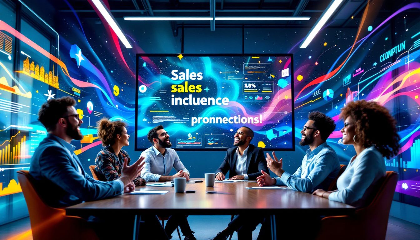 Sales professionals practicing essential techniques from training videos.