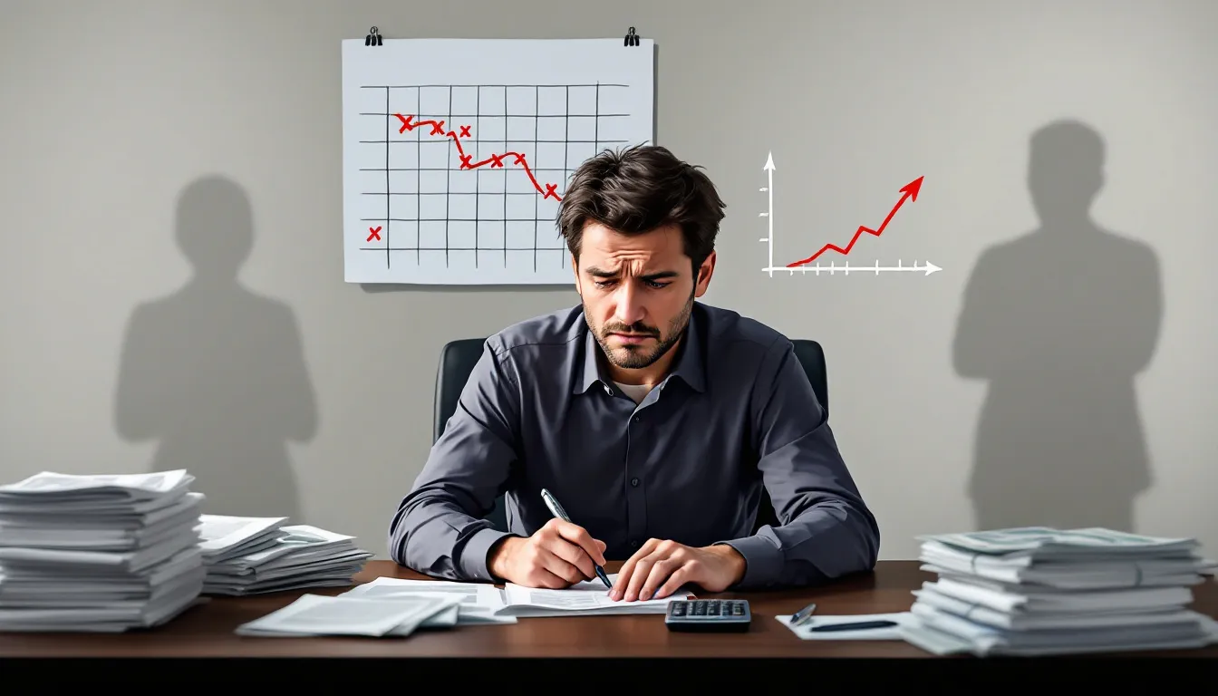An image illustrating the concept of losing money with an annuity.