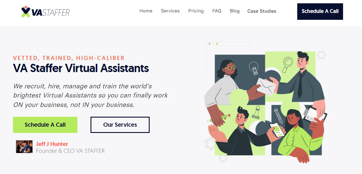 Virtual Assistant For Small Business - VA Staffer