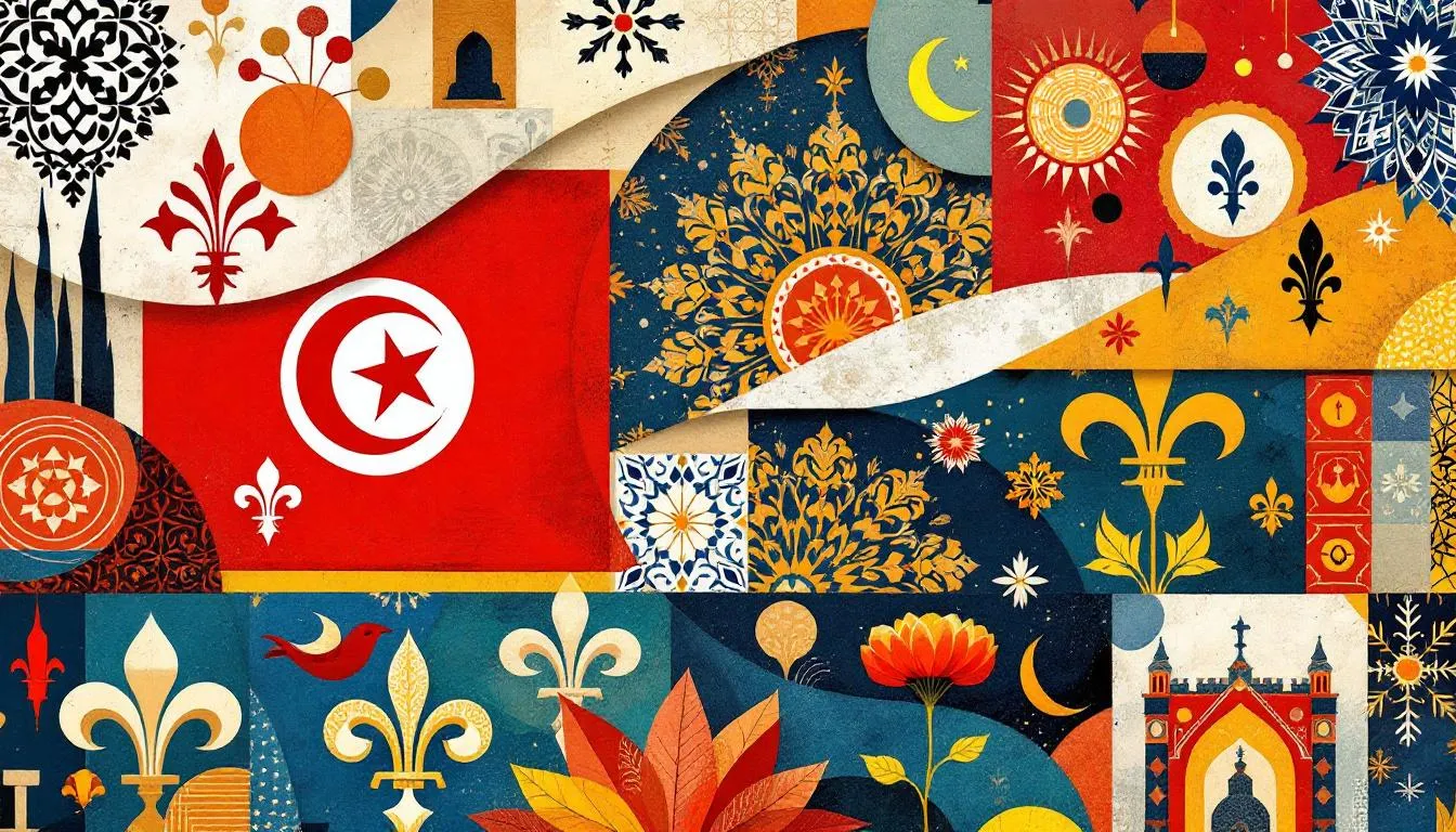 Image représentant des services diplomatiques en Tunisie et en France.