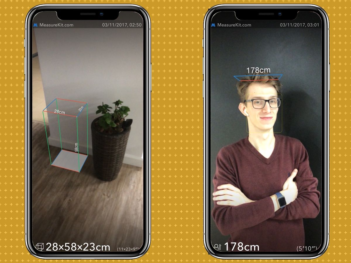 aplikasi augmented reality - measurekit