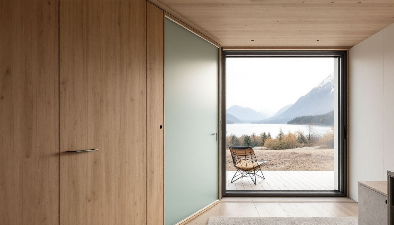 Essential features of portable cabins including insulation and wall panelling.