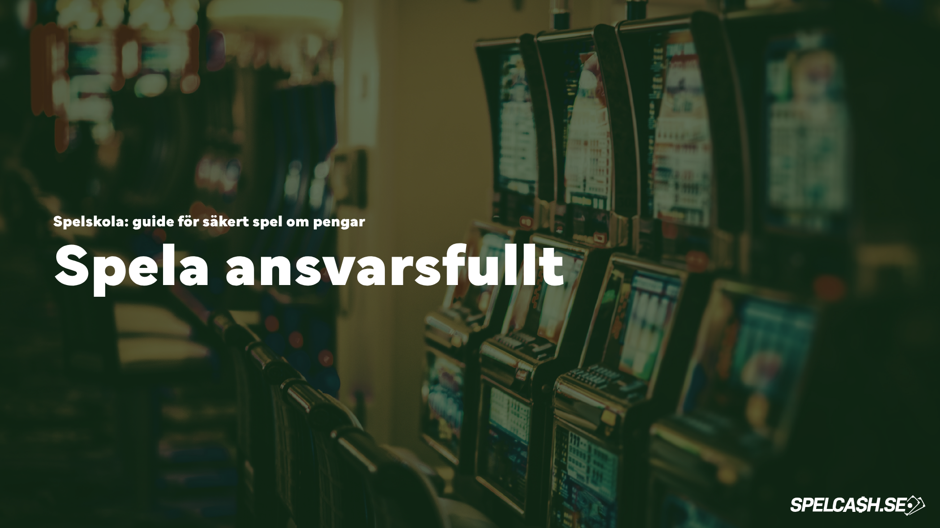Spela ansvarsfullt på casino i Sverige med svensk licens, säkert spel om pengar och stöd via Spelinspektionen och Spelpaus.se.