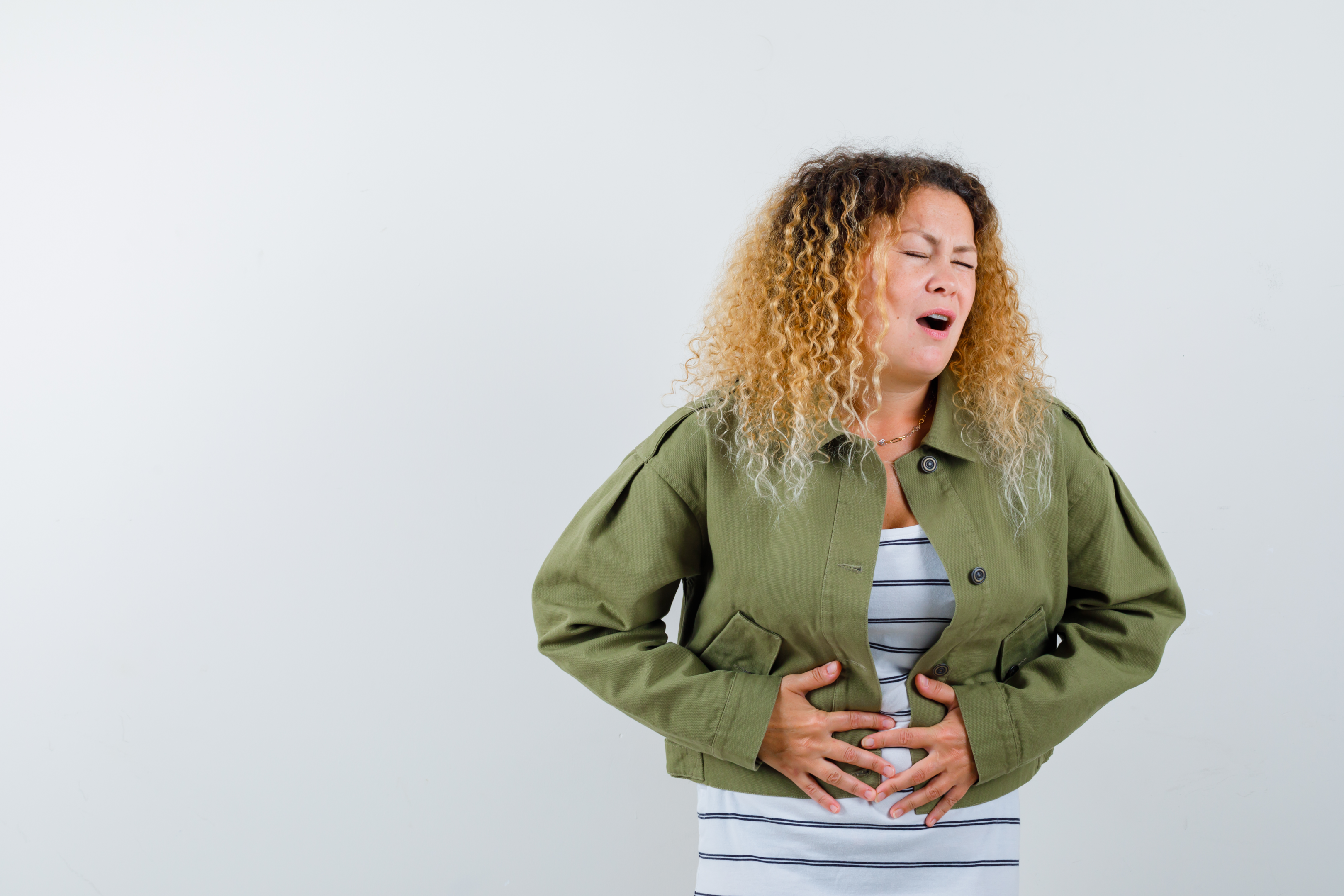 bloated menopause